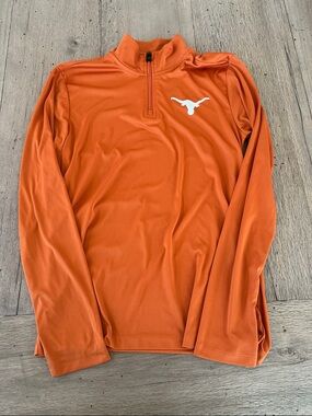 Gen2 Youth Texas Longhorns Training Day Quarter-Zip Shirt